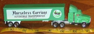 Vintage 1987 Road Champs Big Shots Horseless Carriage Kenworth Tractor Trailer