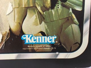 Vintage Star Wars Kenner ESB Stormtrooper CARD ONLY 48 Card Back 3