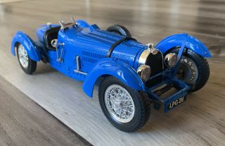 1:18 Bburago 1934 Bugatti Type 59 Die - Cast Car - Blue 2