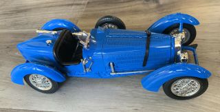 1:18 Bburago 1934 Bugatti Type 59 Die - Cast Car - Blue 4