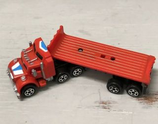 Micro Machines Vintage Semi Truck And Trailer Made By Galoob