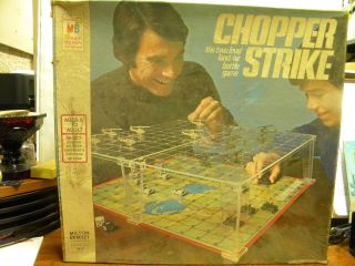 Vintage Milton Bradley Chopper Strike Board Game
