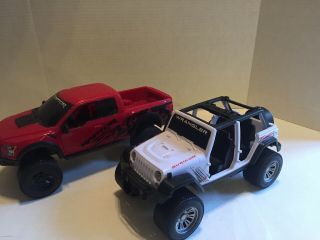 Tree House Kids Toy Truck Ford Raptor Jeep Wrangler Rubicon