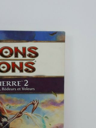 D&D 4nd edition D&D4 4.  0 Dungeons & Dragons L ' art De La Guerre 2 FR 2