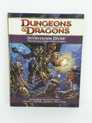 D&d 4nd Edition D&d4 4.  0 Dungeons & Dragons Intervention Divine Power Fr