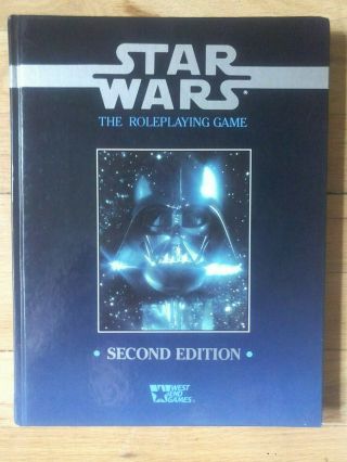 Star Wars - The Roleplaying Game - Second Edition - West End Games 40055 Rpg Hc