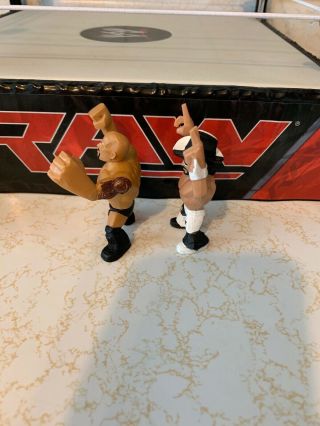 WWE Rumblers Macho Man Randy Savage And The Rock Figure 2 - Pack 2