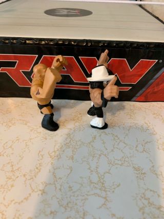 WWE Rumblers Macho Man Randy Savage And The Rock Figure 2 - Pack 4