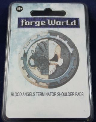 Warhammer 40k: Space Marines - Forge World Blood Angels Terminator Shoulder Cc45