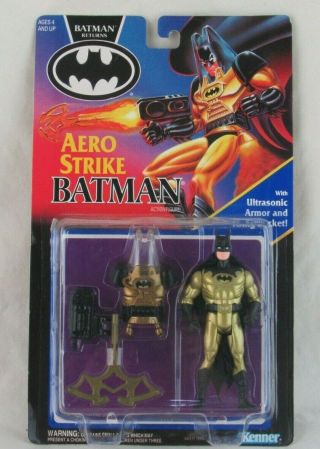 Batman Returns Aero Strike Batman Action Figure Kenner 1992