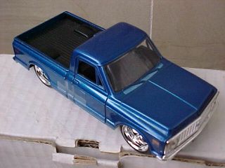 Jada Toys 1972 Chevy Cheyenne Pickup Blue 1/32 Scale