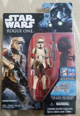 Star Wars Rogue One Figure: Rare Shoretrooper Shore Trooper