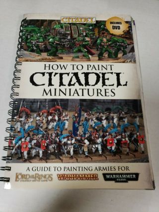 Gw Games Workshop How To Paint Citadel Miniatures Spiral Bound Oop