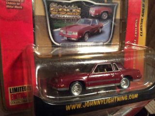 1984 Oldsmobile Cutlass Red Johnny Lightning Classic Gold