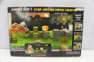 Mattel Minecraft Stop - Motion Movie Creator (u - B7s1 229525)