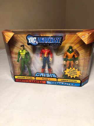 Dc Universe Infinite Heroes: Crisis: The Flash 1,  Weather Wizard & Mirror Master