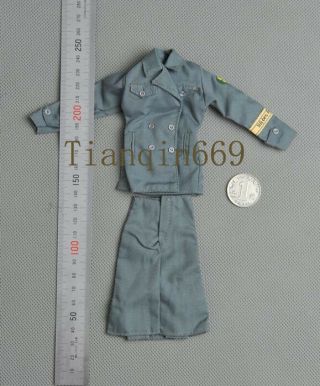 1/6 Scale Ww2 German Female Women Soldiers Messager Nurse Diy Uniform Dress Suit