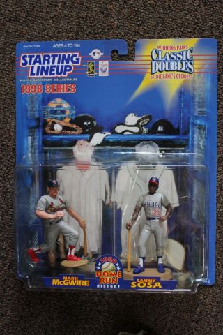 1998 Starting Lineup Classic Doubles Mark Mcgwire And Sammy Sosa