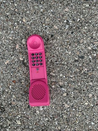 1991 Milton Bradley Electronic Dream Phone Replacement Pink