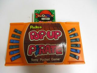 ✨TESTED✨ POP UP PIRATE Vintage Handheld Pocket Arcade Game,  Bonus Jackpot 2