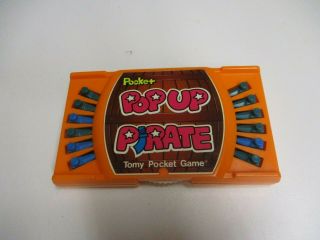 ✨TESTED✨ POP UP PIRATE Vintage Handheld Pocket Arcade Game,  Bonus Jackpot 3