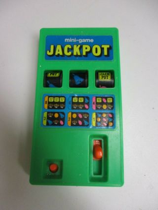 ✨TESTED✨ POP UP PIRATE Vintage Handheld Pocket Arcade Game,  Bonus Jackpot 5