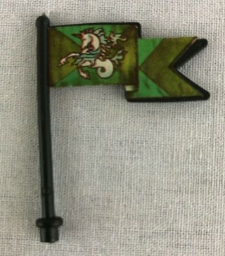 Dark Tower Board Game Green Kingdom Of Zenon Flag Replacement Piece Part
