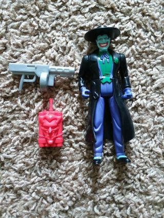 Adventures Of Batman & Robin - Joker W/machine Gun & Time Bomb - Kenner 1997