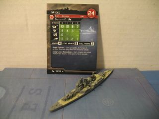 Axis & Allies War At Sea Base Set Myoko 58/64