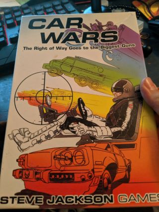 Car Wars 4th Edition Box Set Steve Jackson