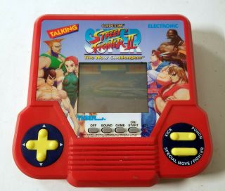 Street Fighter Ii The Challengers Handheld Electronic Game Capcom Tiger 1994