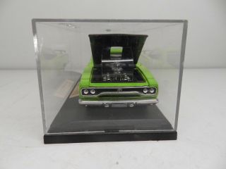 TOOTSIETOY MUSCLE CARS 1969 PLYMOUTH GTX GREEN 1:32 SCALE DIE CAST 2