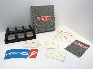 Vintage A Question Of Scruples Board Game 1986 Complete