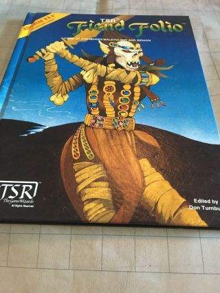 Fiend Folio 1981 Advanced Dungeons And Dragons