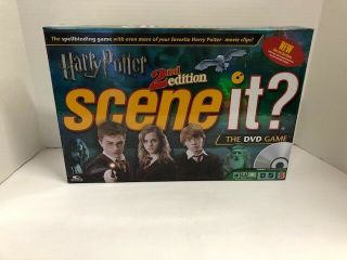 Harry Potter 2nd Edition - Scene It? Dvd Board Game - Complete Set