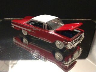 1960 ' 60 CHEVROLET CHEVY IMPALA ADULT COLLECTIBLE 1/64 SCALE LIMITED EDITION RED 3