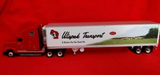 First Gear 1/50 Freightliner W/refer Trailer - Wispak Transport
