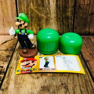 Nintendo Mario Chocolate Egg Figure 30th Anniversary Luigi