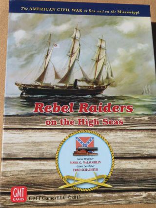 Rebel Raiders On The High Seas Gmt Acw Civil War Ironclads Naval