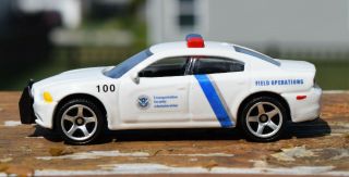 Custom Matchbox Vehicle - Tsa Field Operations Police Vehicle