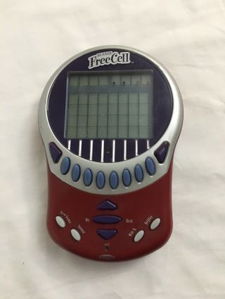 Radica Big Screen Cell Electronic Lighted Hand Held Travel Game 2003