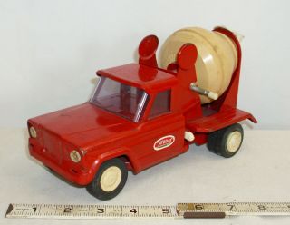Tonka Mini Tonka Jeep Cement Mixer Truck Pressed Steel Toy To Restore Or Parts