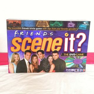 Friends Scene It? The Dvd Trivia Board Game Mattel 2005,  100 Complete