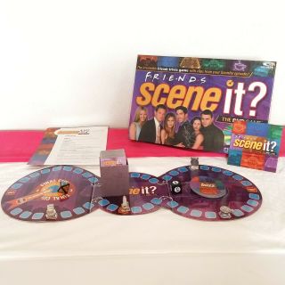 FRIENDS SCENE IT? The DVD Trivia Board Game Mattel 2005,  100 Complete 2
