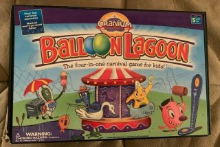 Balloon Lagoon The Four In One Carnival Game For Kids By Cranium 2004 Complete