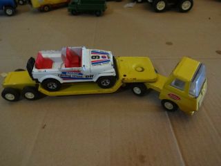2 Toys 1 Tonka Truck Hauler,  Other Mojorette Jeep