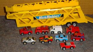 Micro Machines X 8,  In A Delivery Trailer