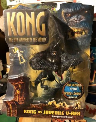 King Kong The 8th Wonder Of The World Playmates Kong Vs.  Juvenile V - Rex