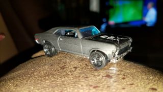 Custom 1/64 Scale Hot Wheels 1968 Chevy Nova " Death Proof "
