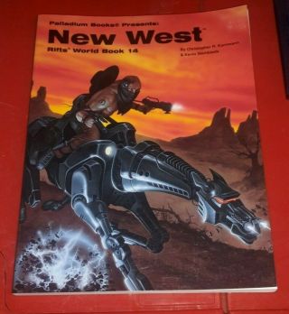 Rifts World Book 14: West (palladium Books) By Kornmann & Siembieda
